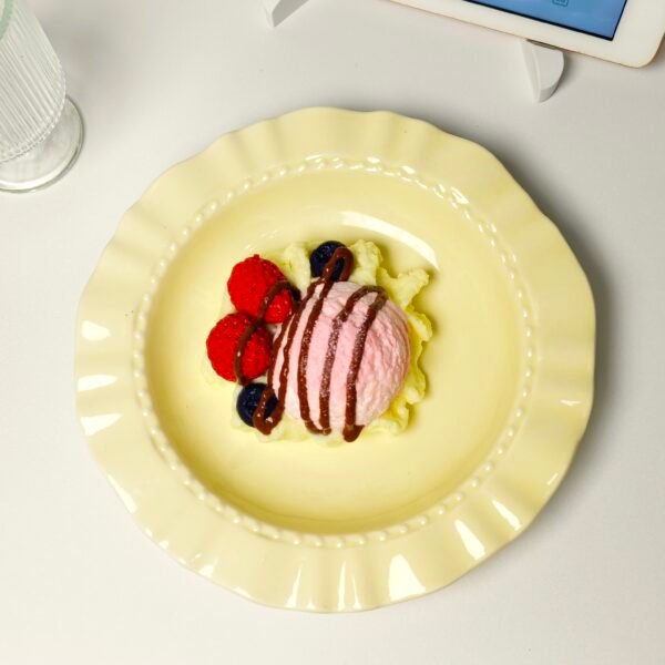 Ice Cream Waffle Squishy