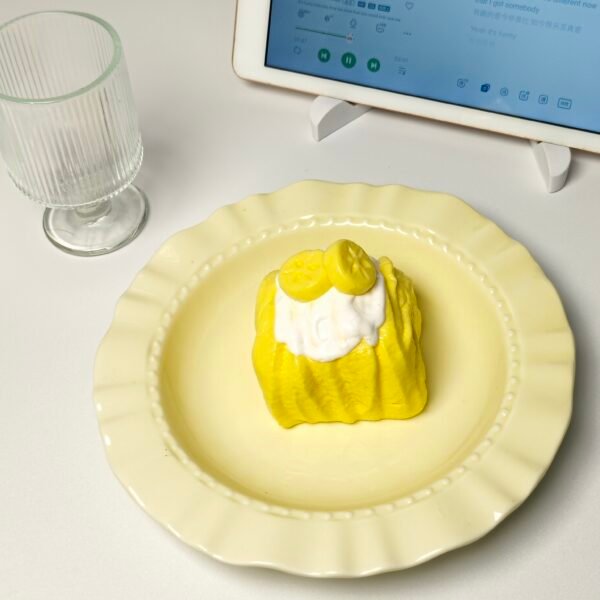 Banana Cheese Cake Squishy